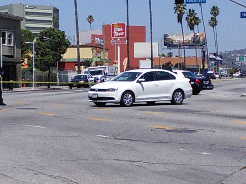 Shooting on Sunset Bvld.